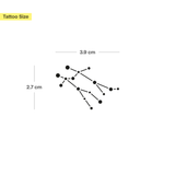 Zwillinge Konstellation Tattoo