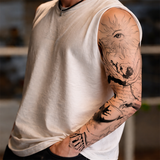 Zwischen Entstehung & Untergang Tattoo Sleeve