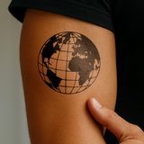 Globe with Coordinates