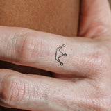 Abstract Crown Tattoo