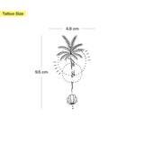 "follow the sun" palm tree tattoo