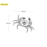 Große Krabbe Tattoo