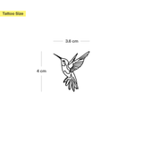 One Line Kolibri Tattoo 🤫