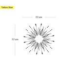 Excentric Sun Tattoo