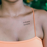 Hakuna Matata Tattoo
