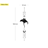 Manta Ray Ornament Tattoo