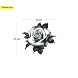 Traditional Rose Tattoo