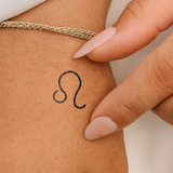 Sternzeichen Löwe Tattoo