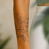 Longing of the Moon Goddess Tattoo Sleeve