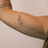 Hand with lighter Lit