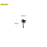 Kleine Palme Tattoo