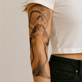 Longing of the Moon Goddess Tattoo Sleeve