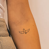 Flügel mit Sicherheitsnadel