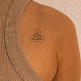 Circular Pyramid Tattoo