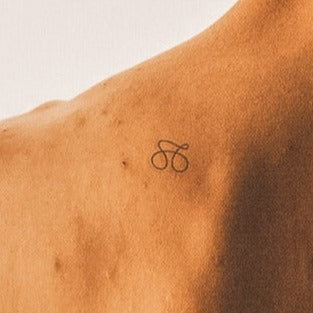 rennrad tattoo klein Ein-Linien-Bike | Temporäres Tattoo