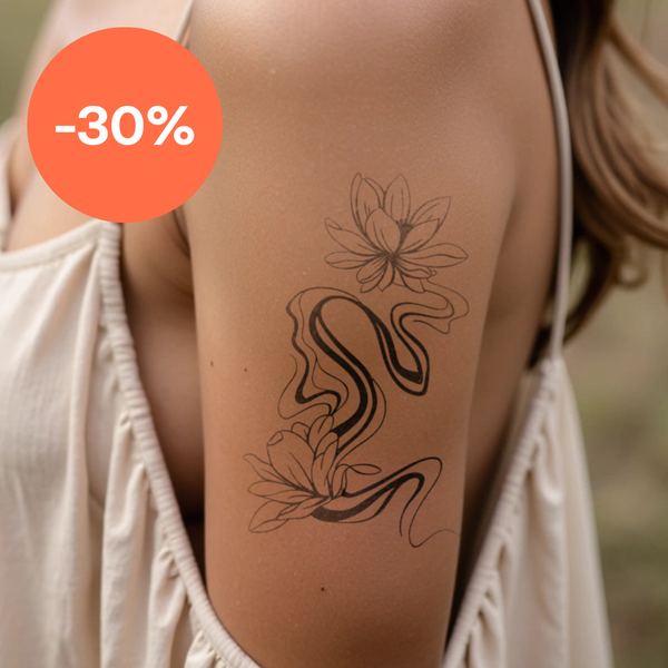 Verflüssigter Lotus Tattoo 🤫