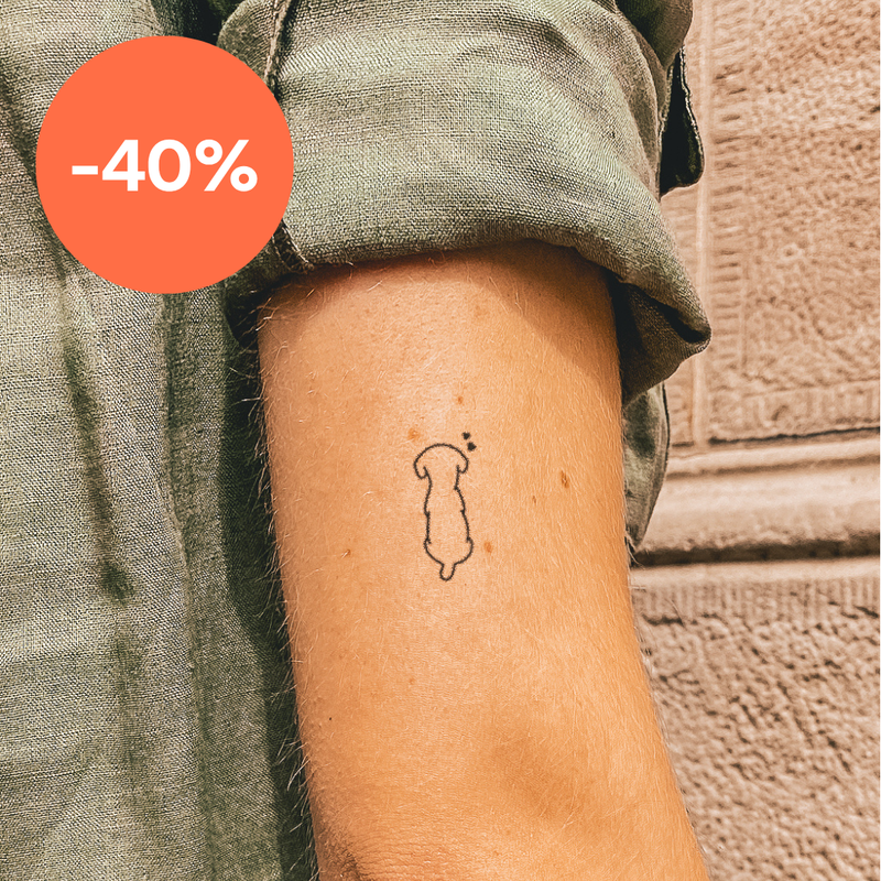 Hund mit 2 Herzen 🤫