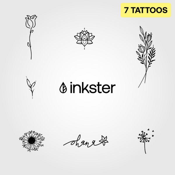 Blumen Tattoo Bundle