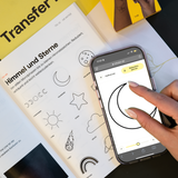 Design Book und Transfer Papier