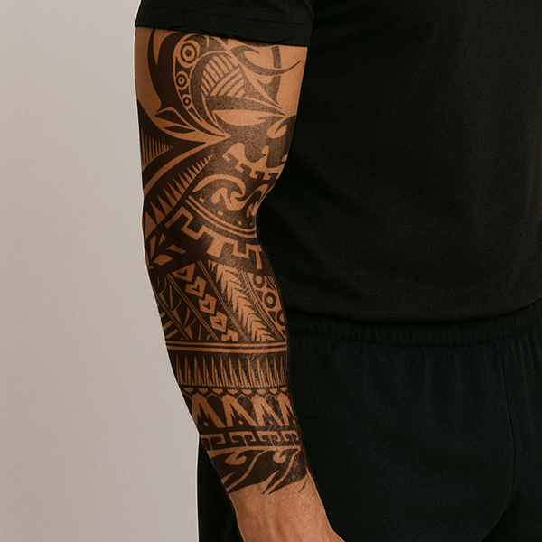 Path of the Warrior Tribal Tattoo Sleeve