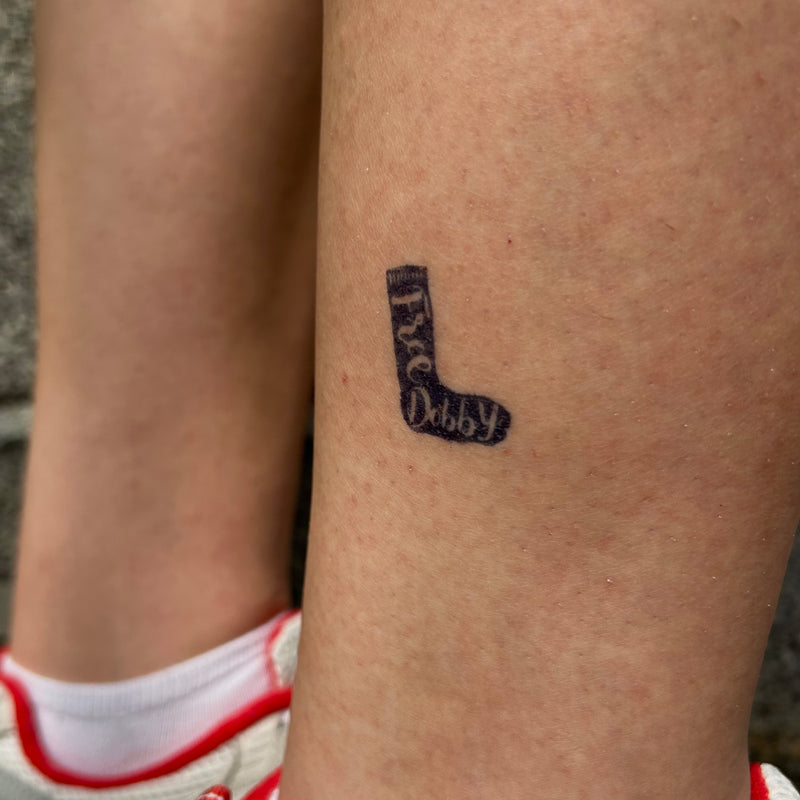 Harry Potter Sock Tattoo