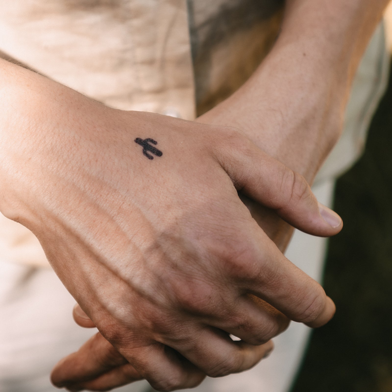 Mini Kaktus | 2 Wochen Temporres Tattoo | Inkster