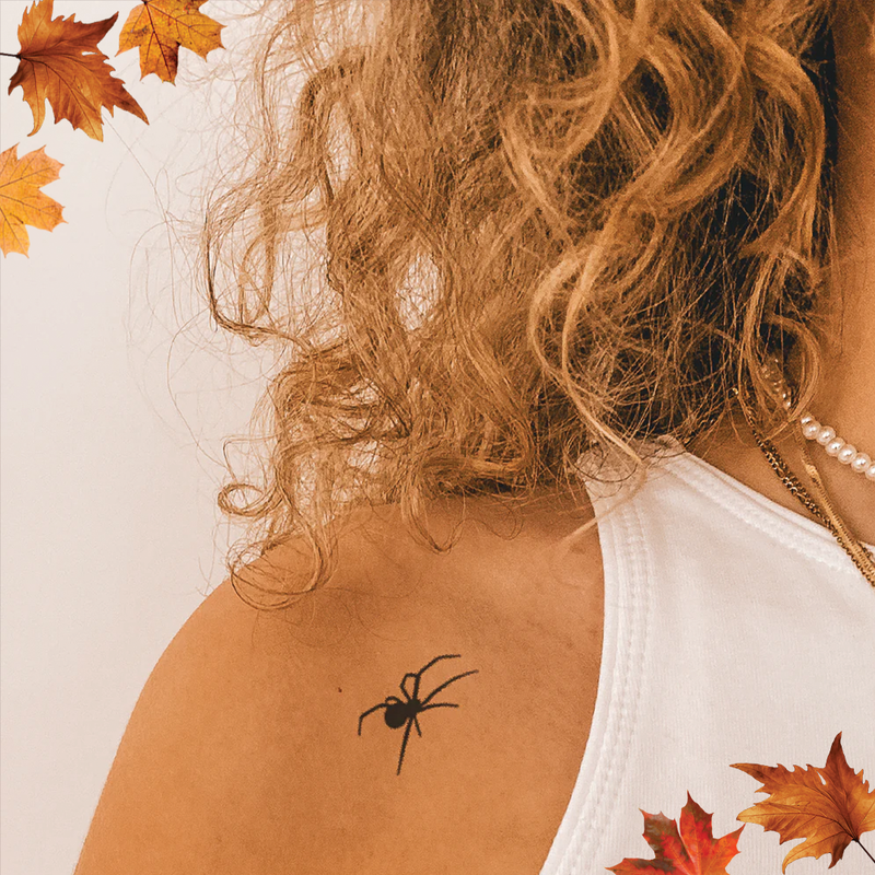 Spinne Profil Tattoo