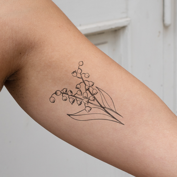 Birthflower May Lily Tattoo