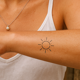 Radiant Sun Tattoo 