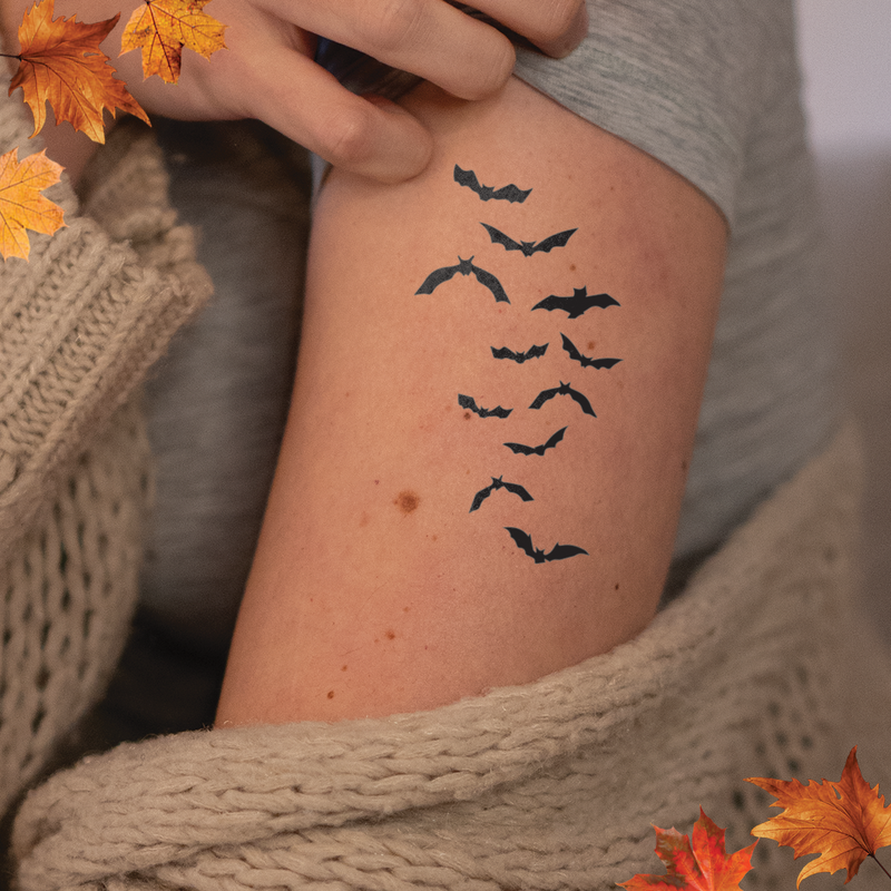 Fledermausschwarm Tattoo