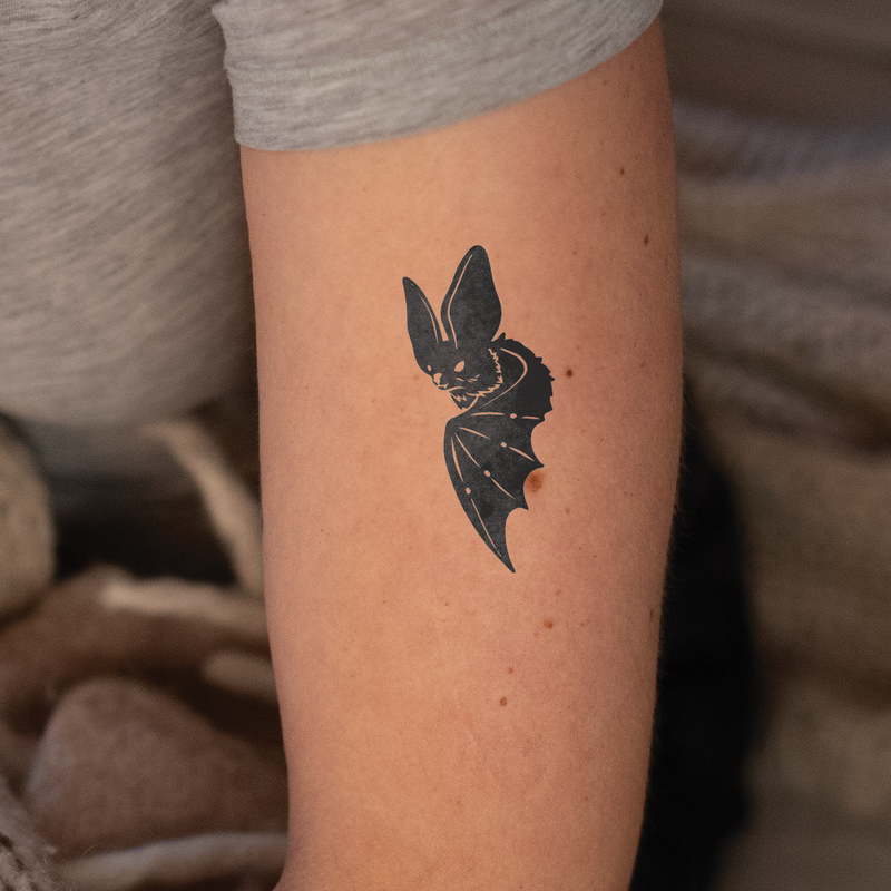 Dunkle Fledermaus Tattoo