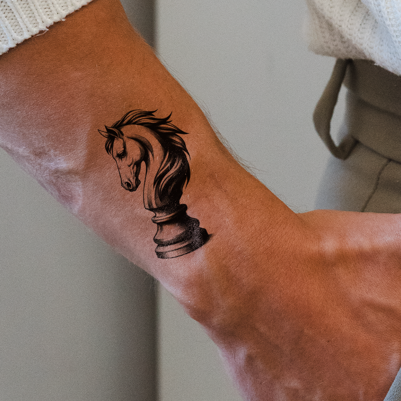 Knight (Chess) Tattoo
