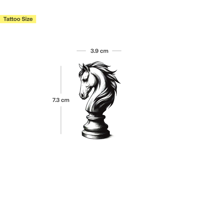 Knight (Chess) Tattoo