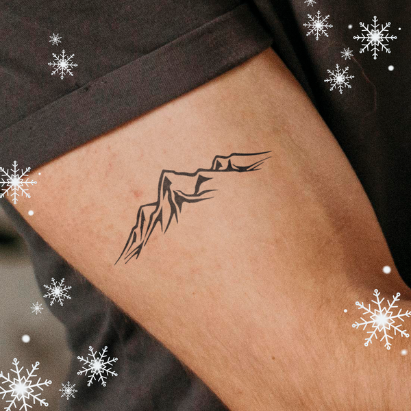 Snowy Mountains Tattoo