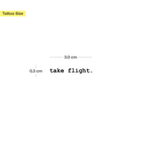 take flight Tattoo