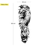 Untamed Strength Tattoo Sleeve