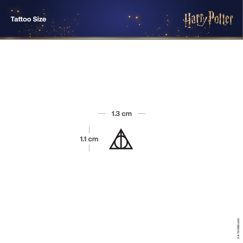 Harry Potter Heiligtümer des Todes Tattoo