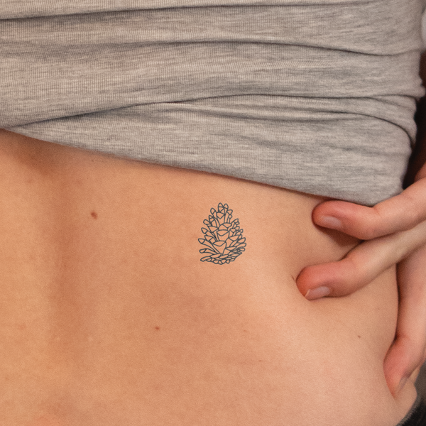 Pine Cone Tattoo 