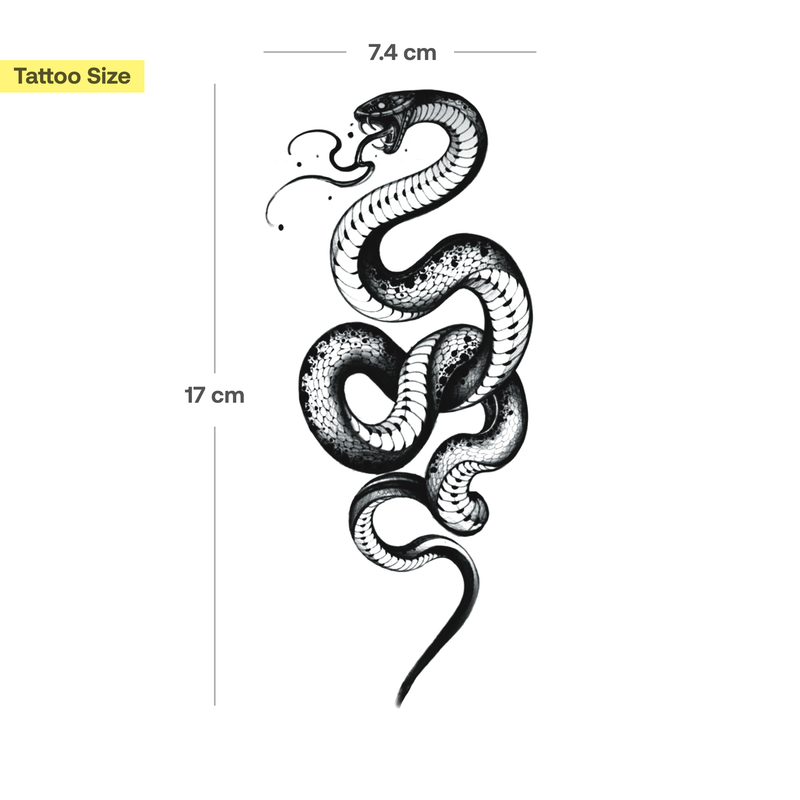 Schattenviper Tattoo