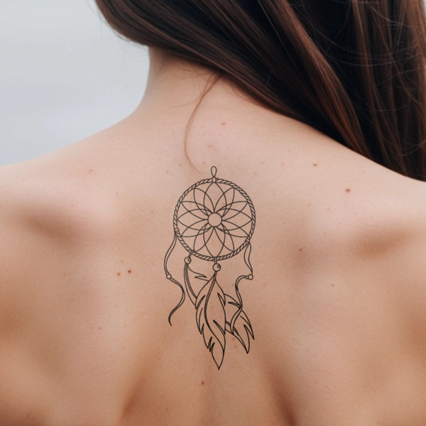 Large Dreamcatcher Tattoo