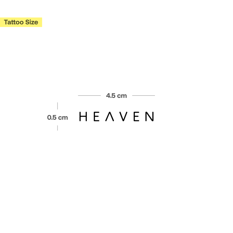 Heaven Tattoo