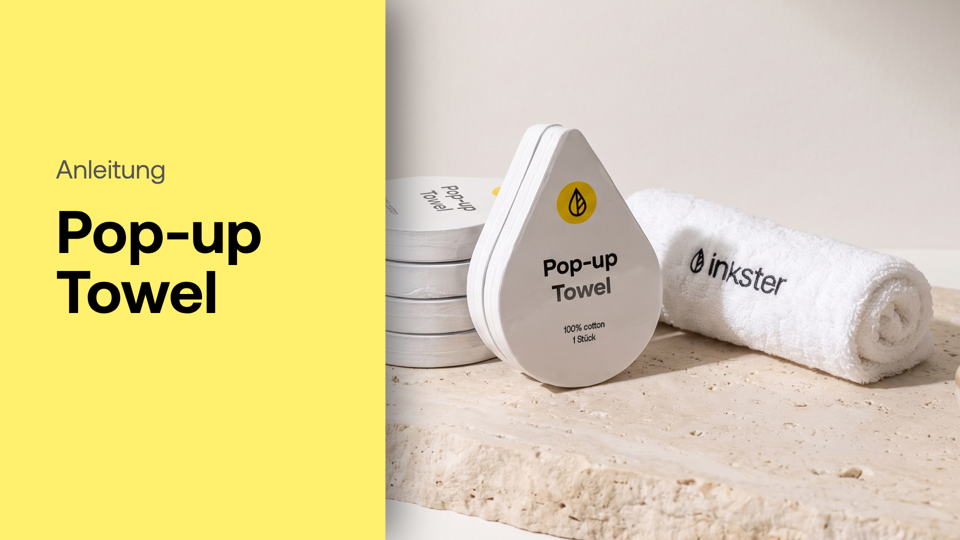 Pop-Up Towel