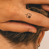 Freundschaftskleeblatt IV Tattoo
