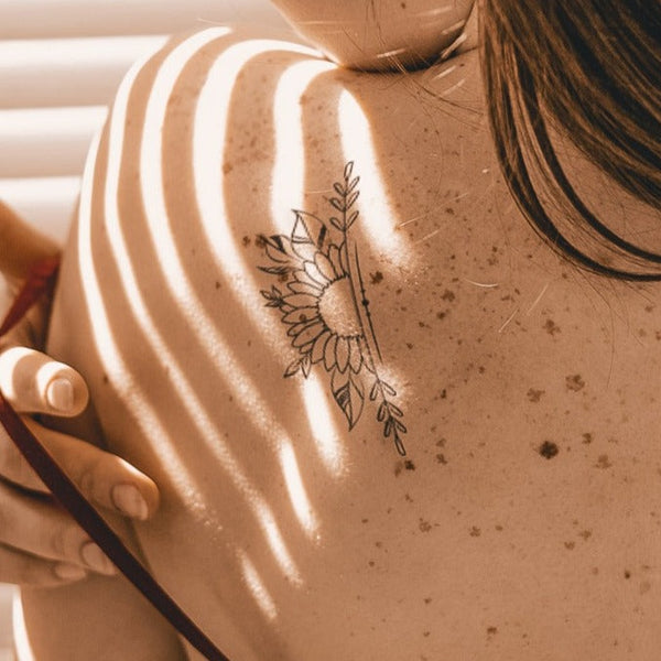 Sonnenblumentraum Tattoo