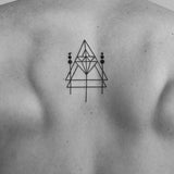 Dreieck-Diamant Tattoo
