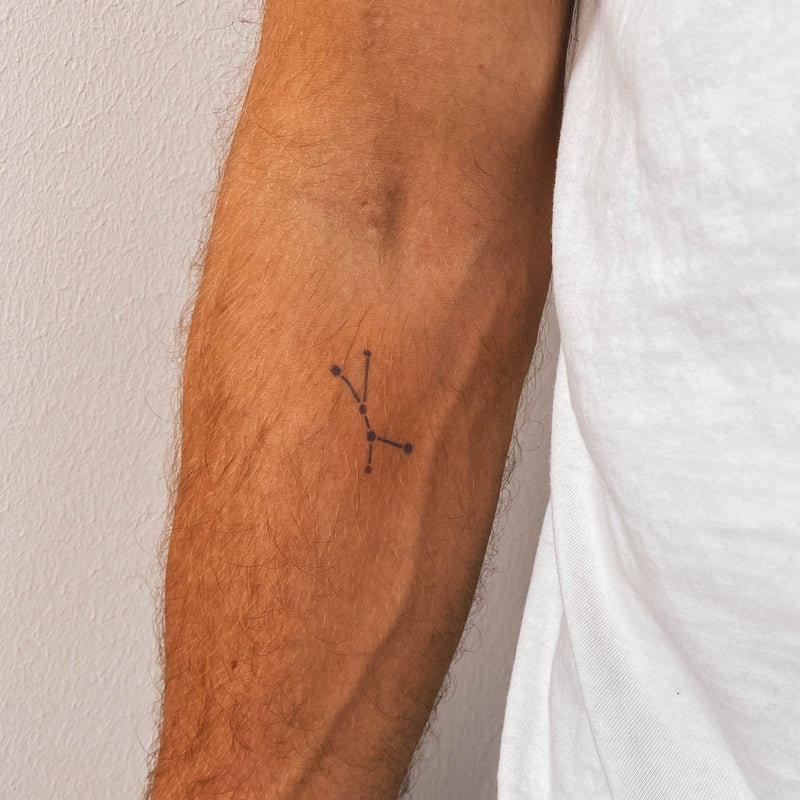 Krebs Konstellation Tattoo